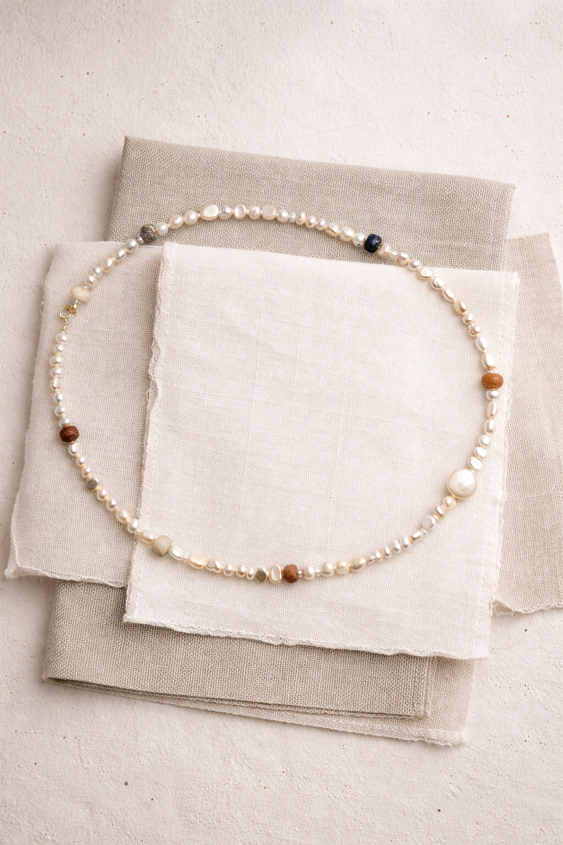 Collier en perles Lizzie