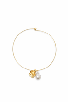 Torque Aya fleur – Ras de Cou Rigide