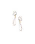 Maxi boucles d'oreilles Colette en cristal