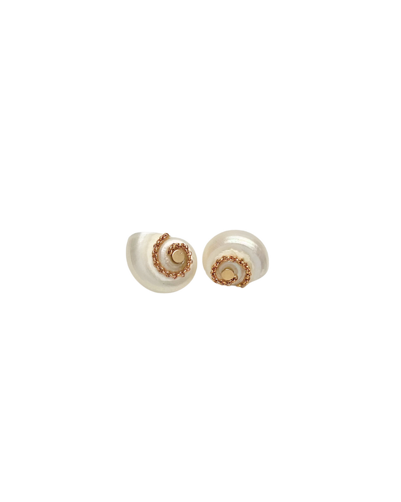 Boucles coquillage Céleste