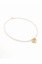 Collier fleur Aya en perles