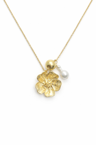 Collier long fleur Aya