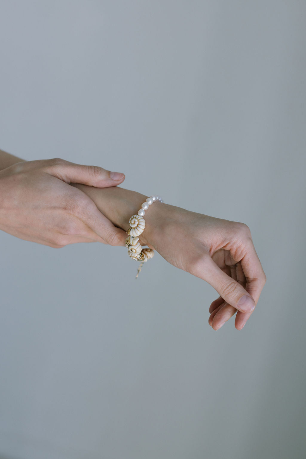 Jim-Armband aus zwei Materialien