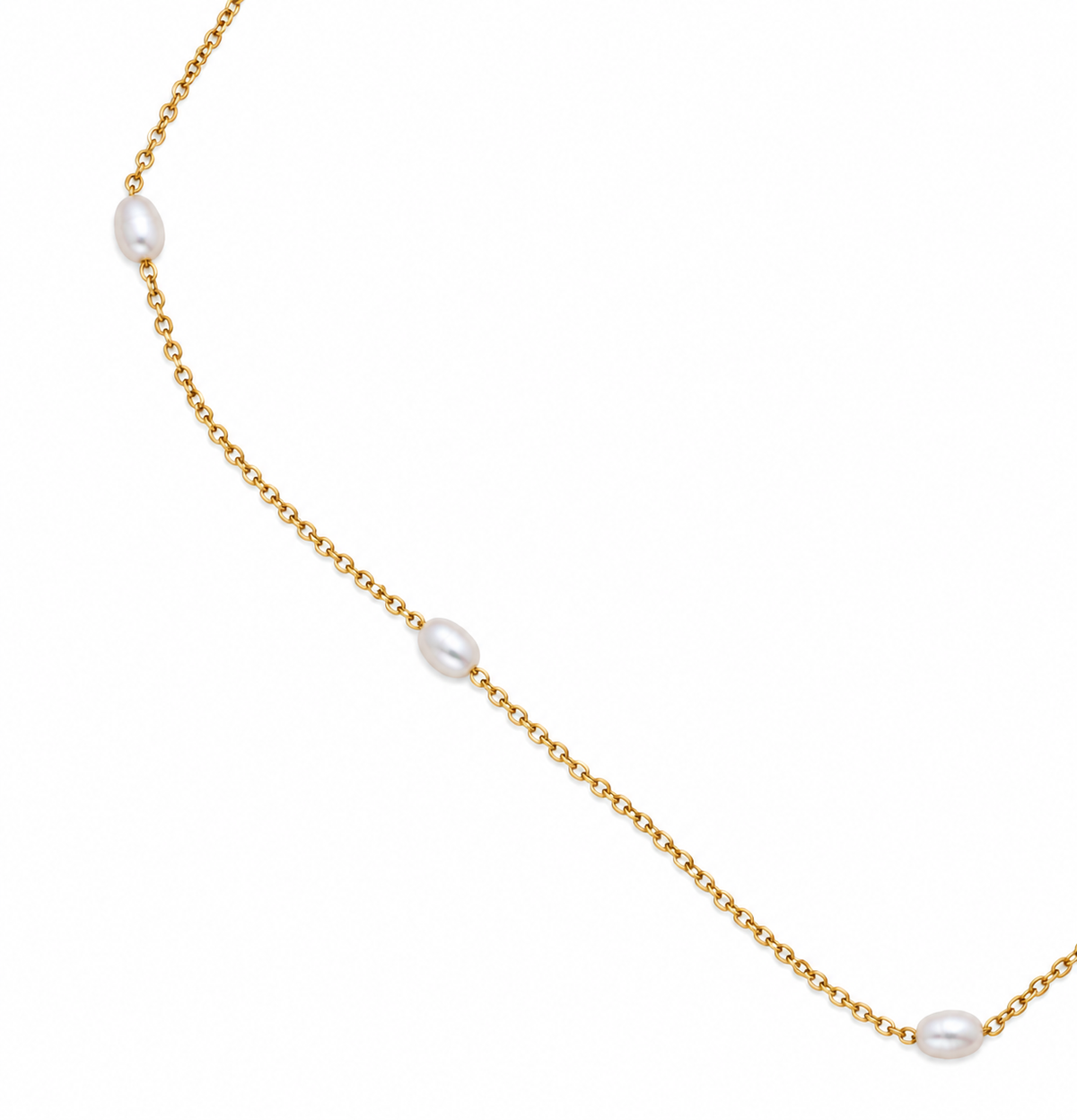 Collier Georgia chaine & perles