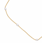 Collier Georgia chaine & perles