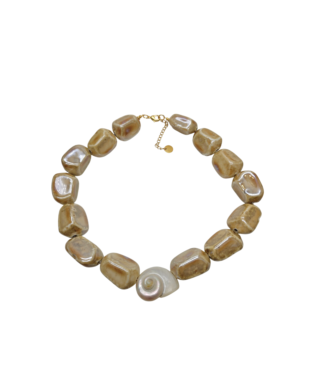 Choker Lena beige
