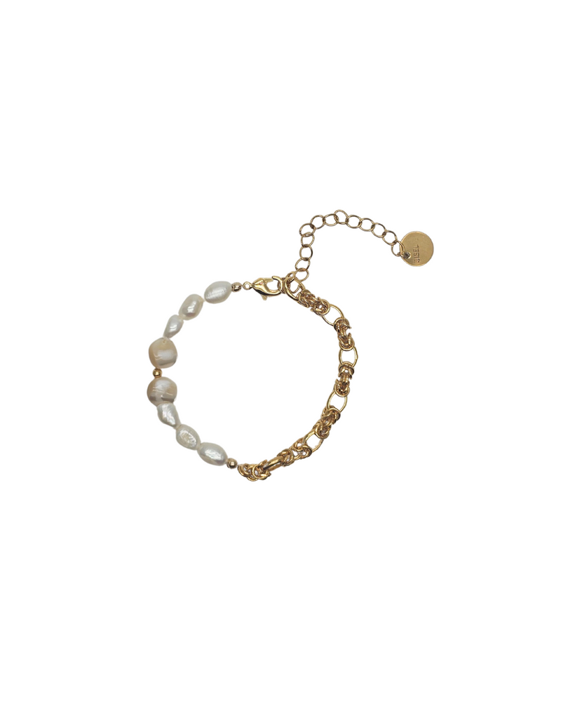Ash bi-material bracelet