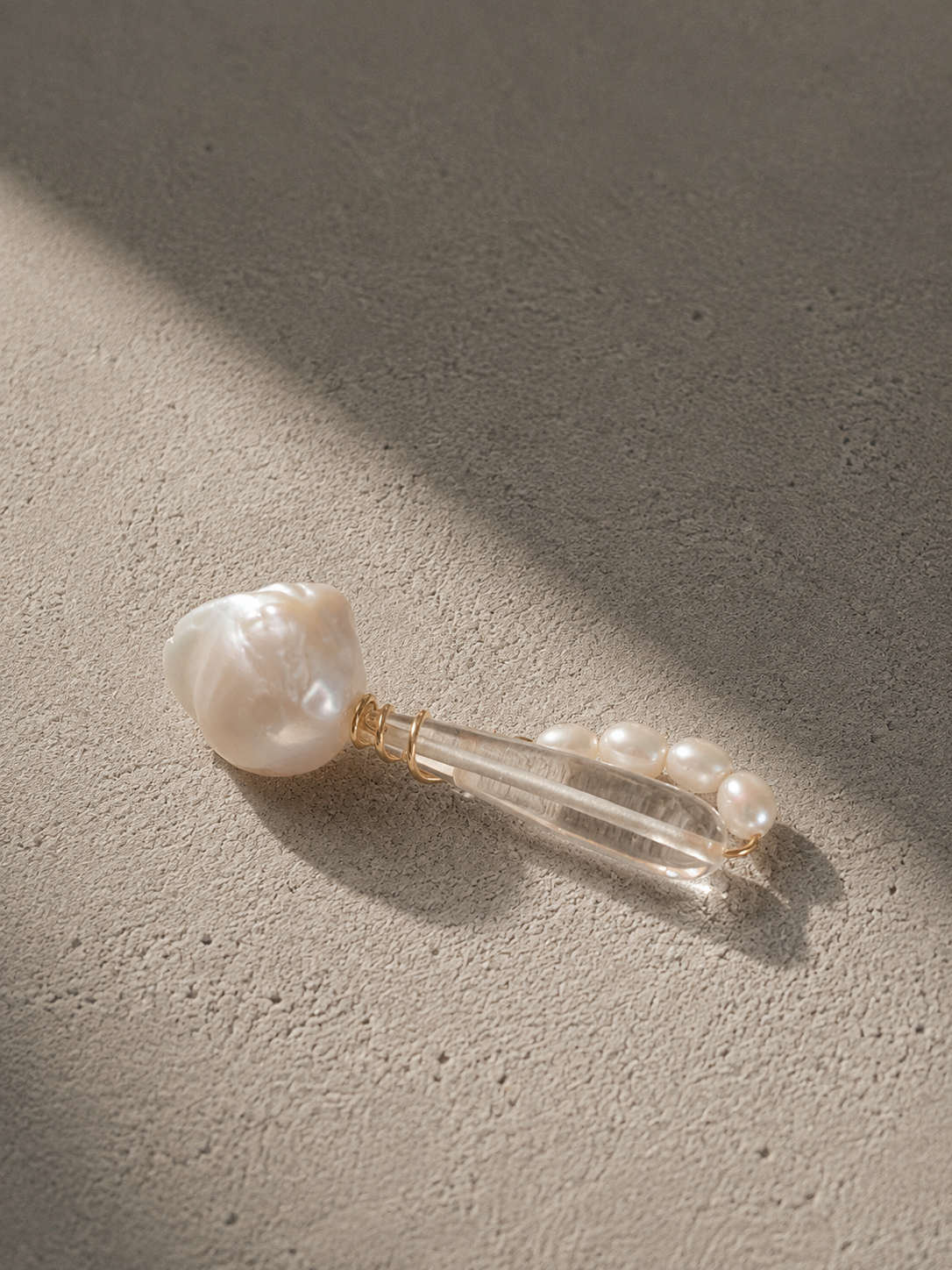 Maxi boucles d'oreilles Colette en cristal