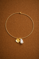 Torque Aya fleur – Ras de Cou Rigide