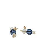 Boucles Sea - bleu foncé