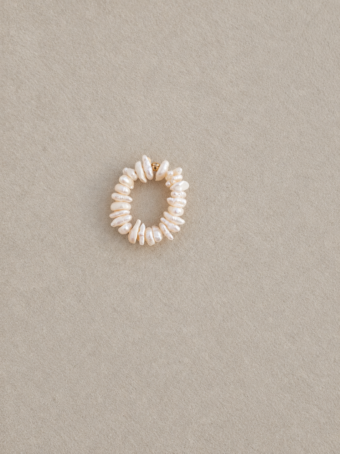 Bague perles