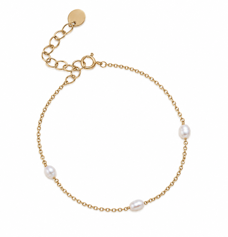 Bracelet Georgia chaine & perles