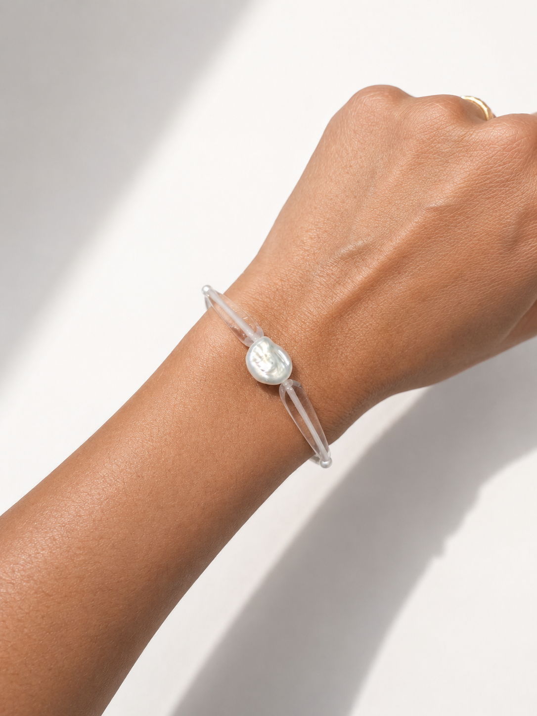 Bracelet Colette en cristal de roche