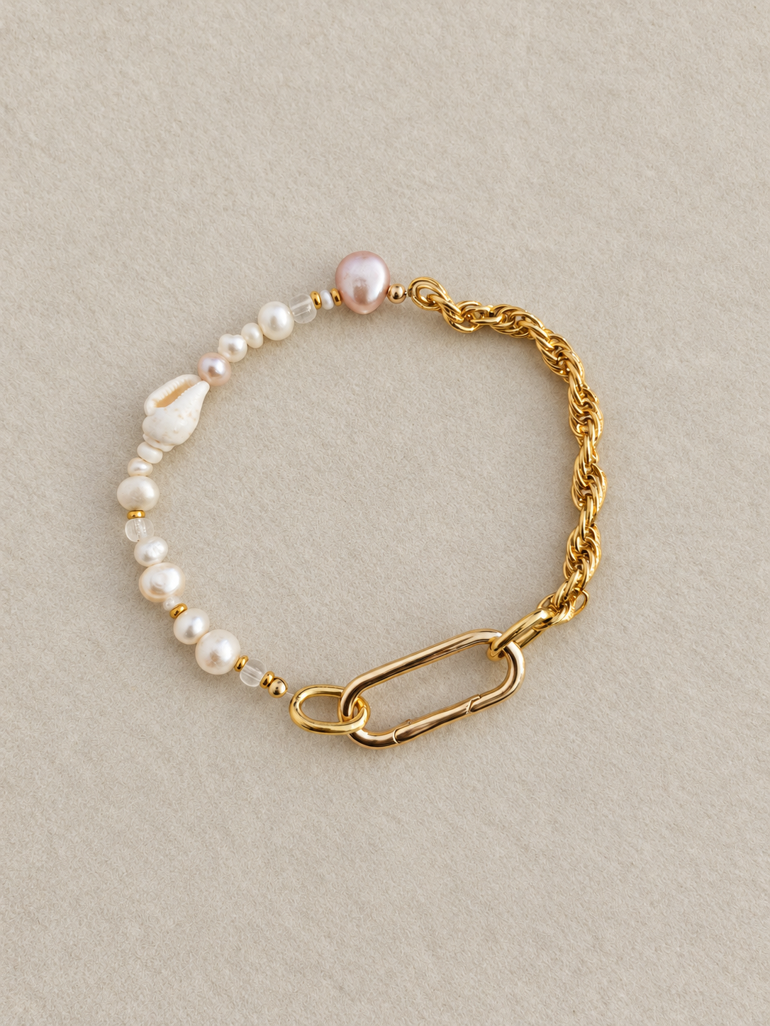 Bracelet bi matière