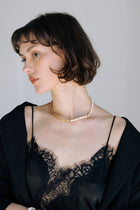 Ash Halskette aus zwei Materialien